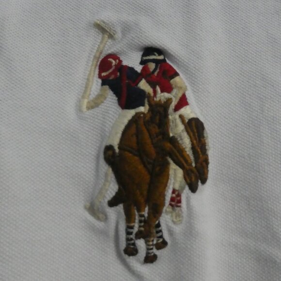 US POLO ASSN | xs - extra small (6) | White Cotton Polo Shirt - Picture 2 of 13